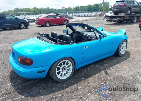 1996 Mazda Mx-5 Miata из США, поврежденный, VIN JM1NA3533T0709498
